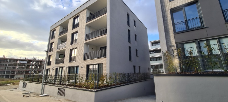 Aalen: Außenanlage, Tiefgaragen-Begrünung