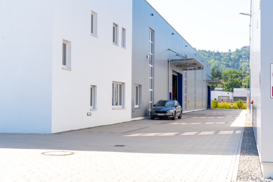 Remshalden: Industrieanlage